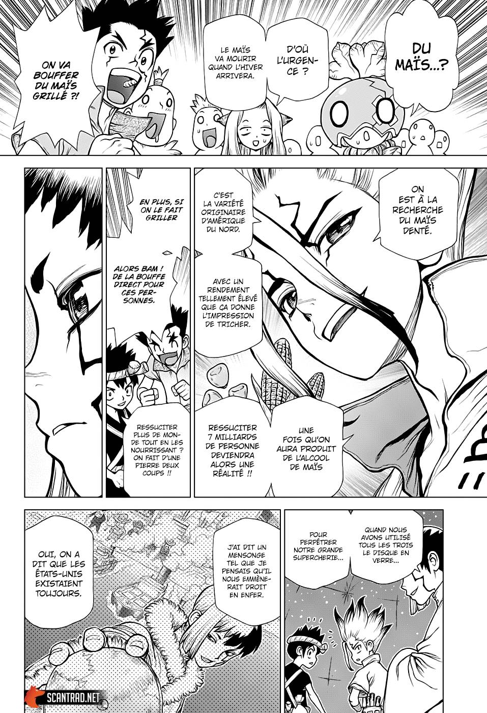 Lecture en ligne Dr Stone 142 page 18