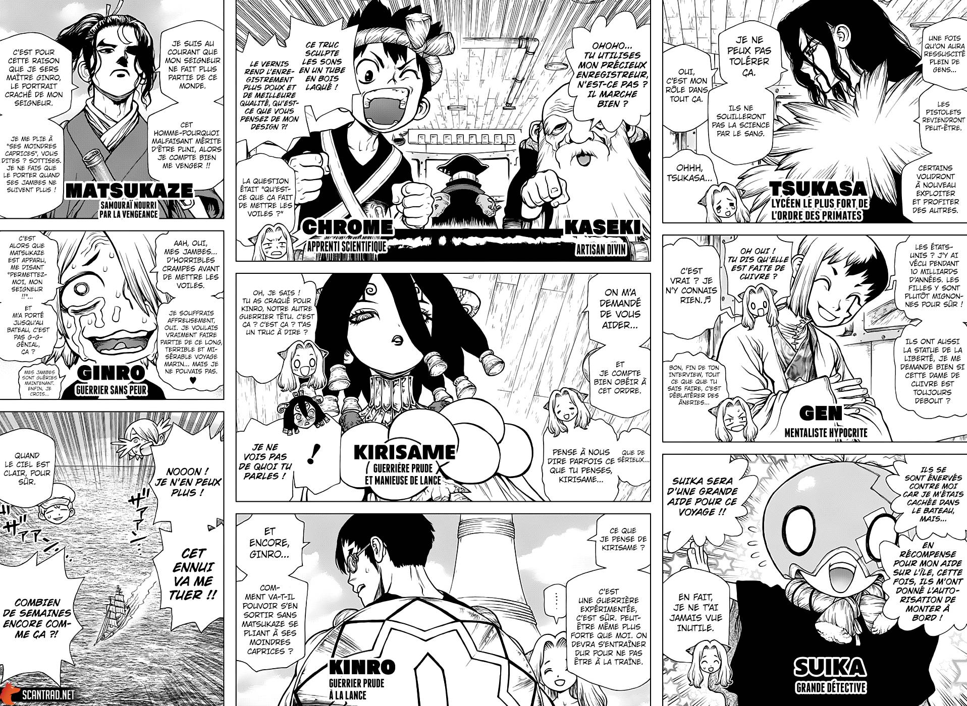 Lecture en ligne Dr Stone 143 page 3