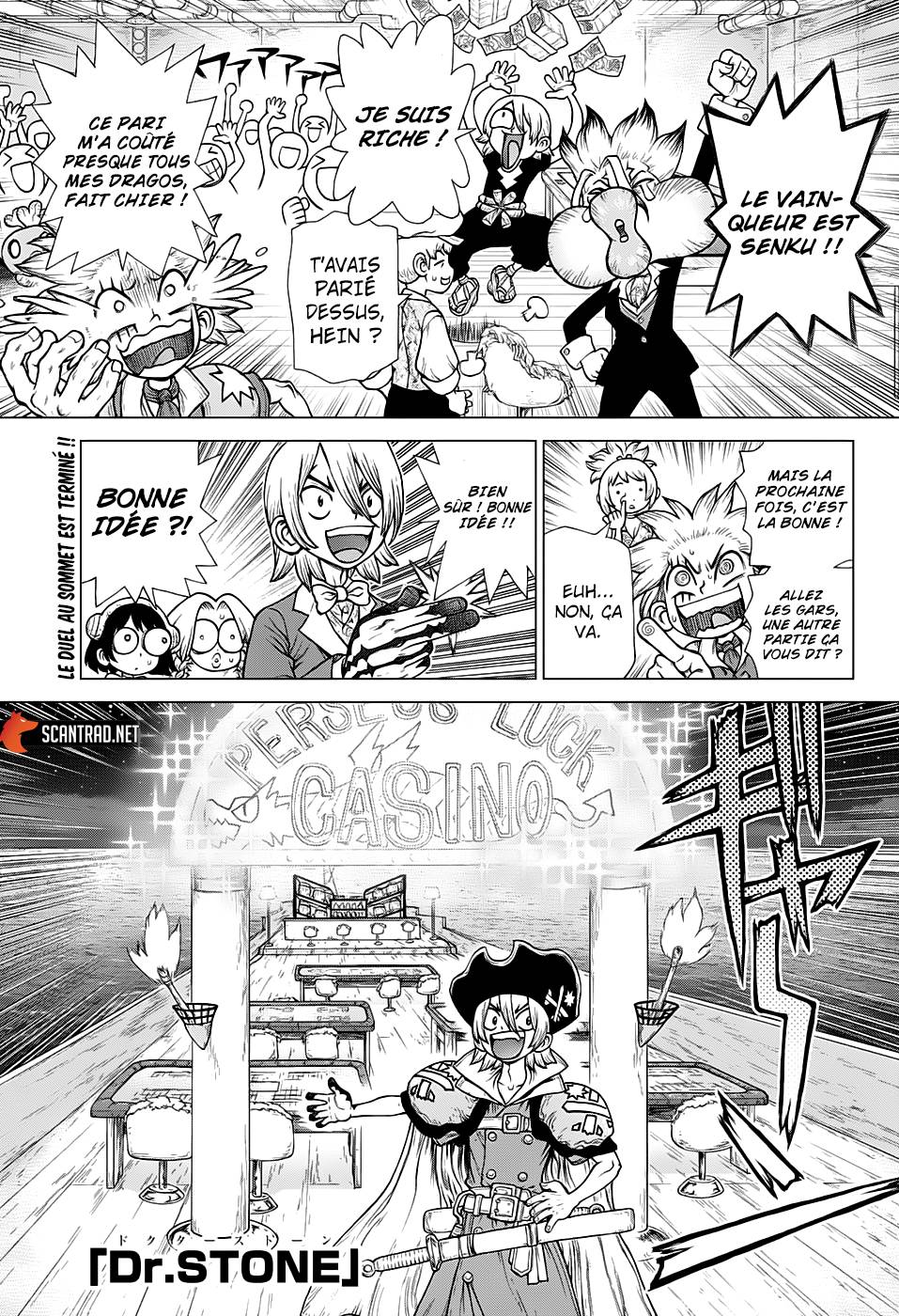 Lecture en ligne Dr Stone 145 page 1