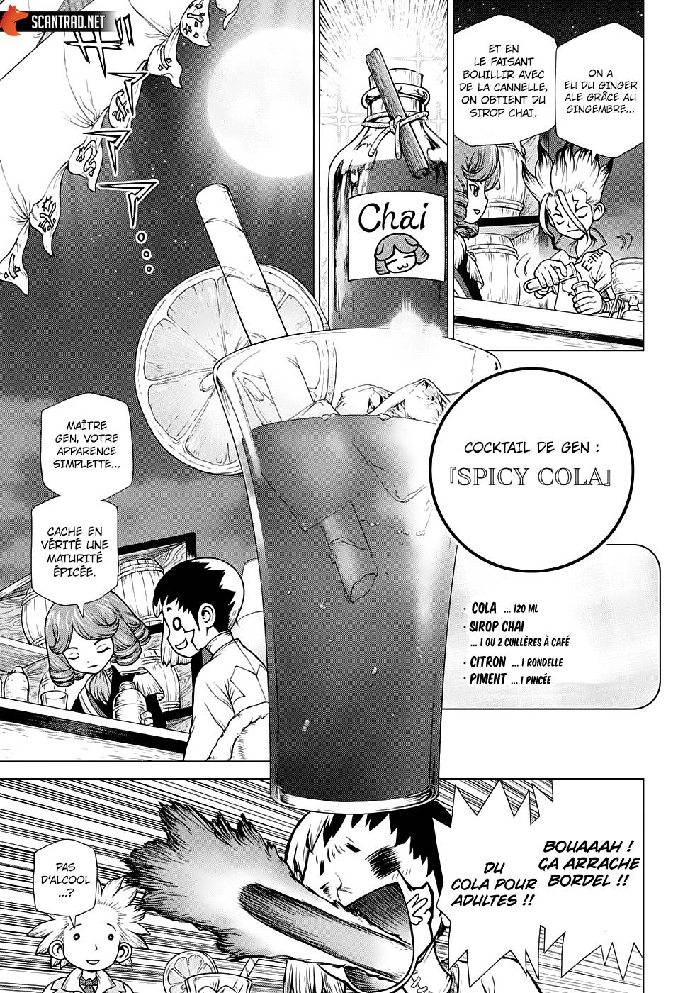 Lecture en ligne Dr Stone 145 page 14