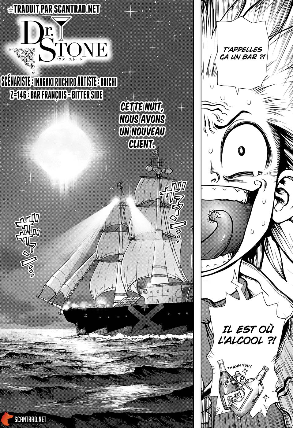 Lecture en ligne Dr Stone 146 page 1
