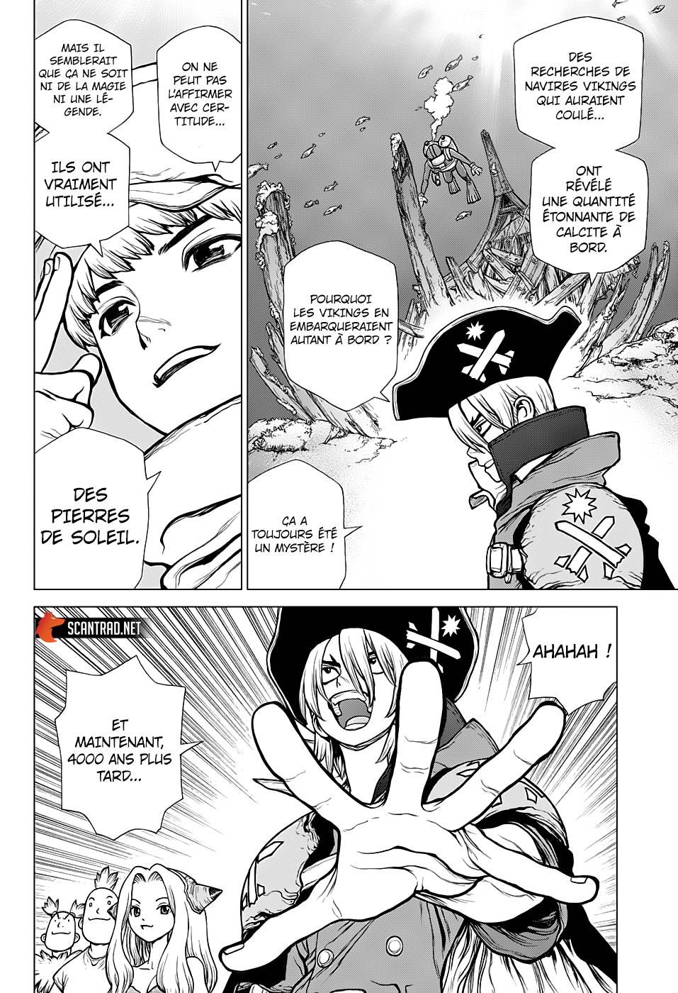 Lecture en ligne Dr Stone 147 page 15