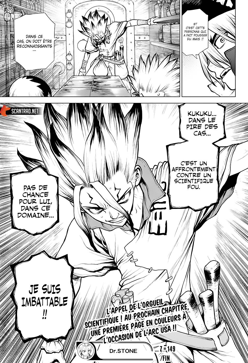lecture en ligne Dr Stone 149 page 18