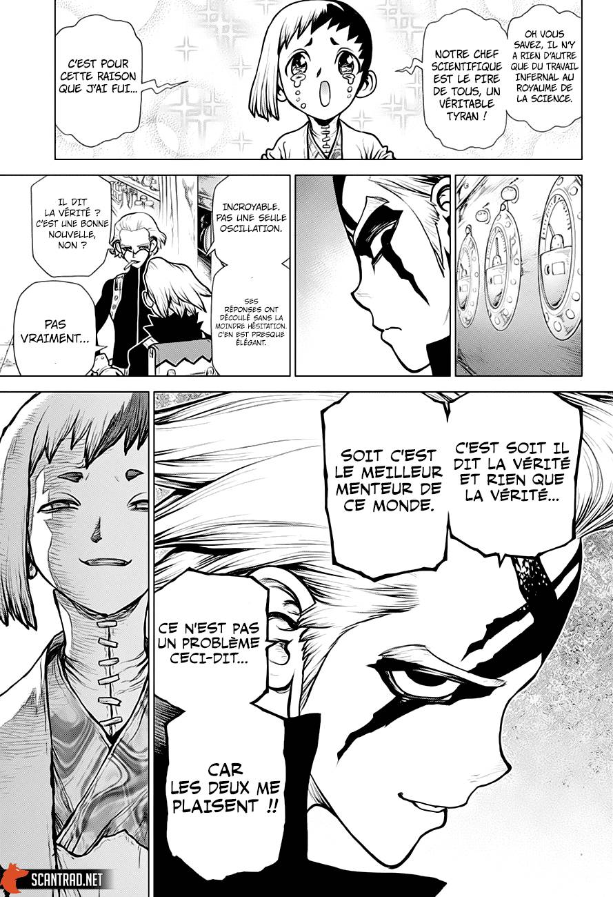 Lecture en ligne Dr Stone 151 page 15