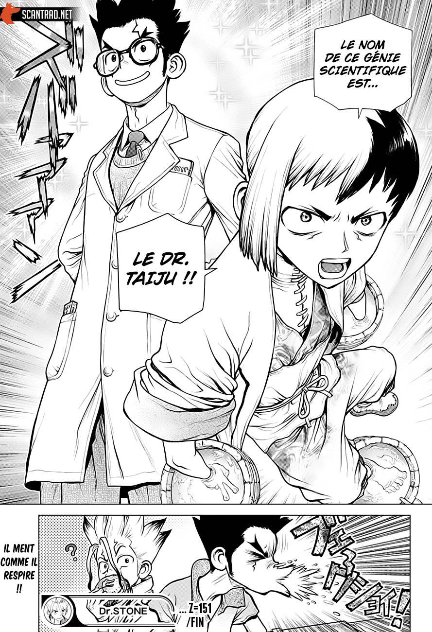 lecture en ligne Dr Stone 151 page 17