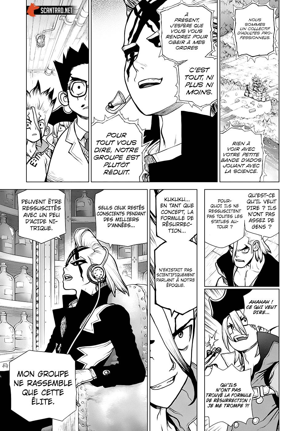 Lecture en ligne Dr Stone 152 page 14
