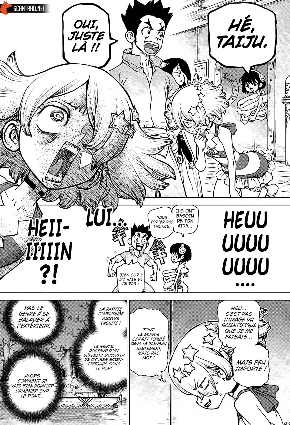 Lecture en ligne Dr Stone 155 page 8