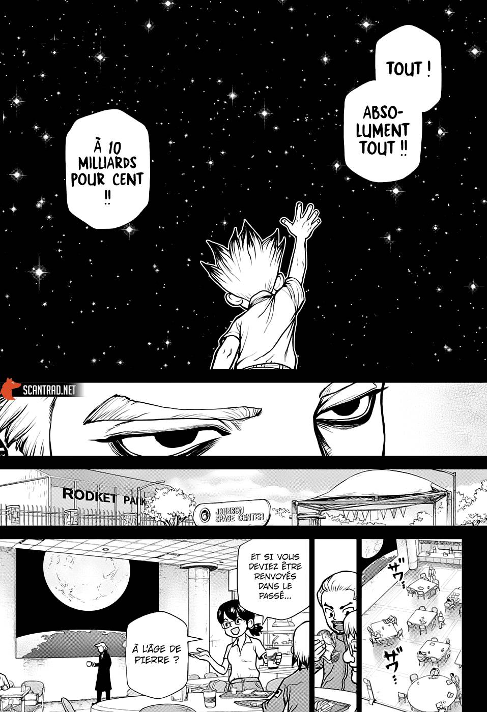Lecture en ligne Dr Stone 156 page 14