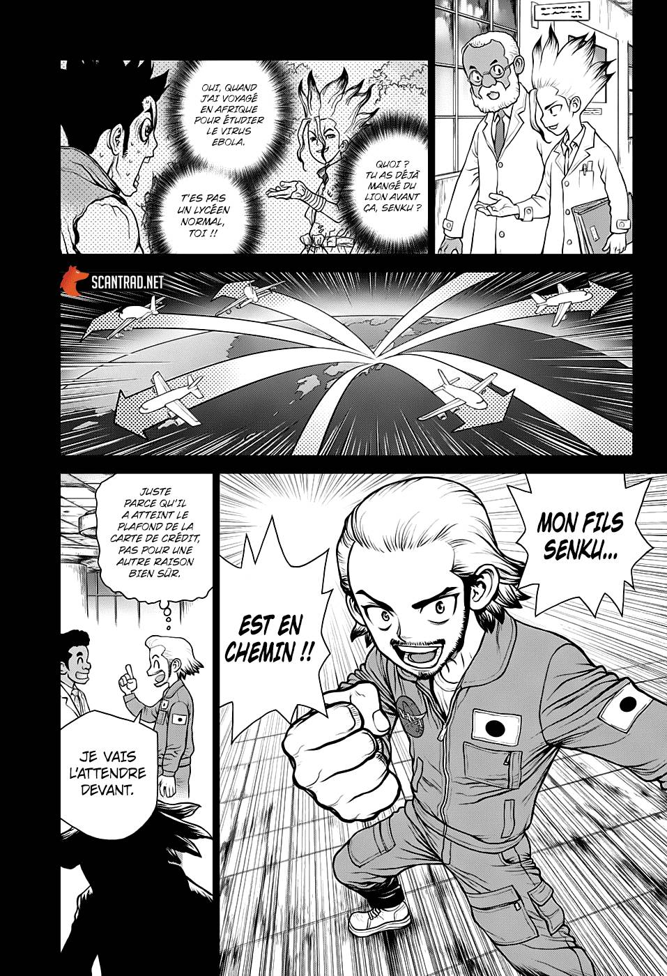 Lecture en ligne Dr Stone 156 page 17