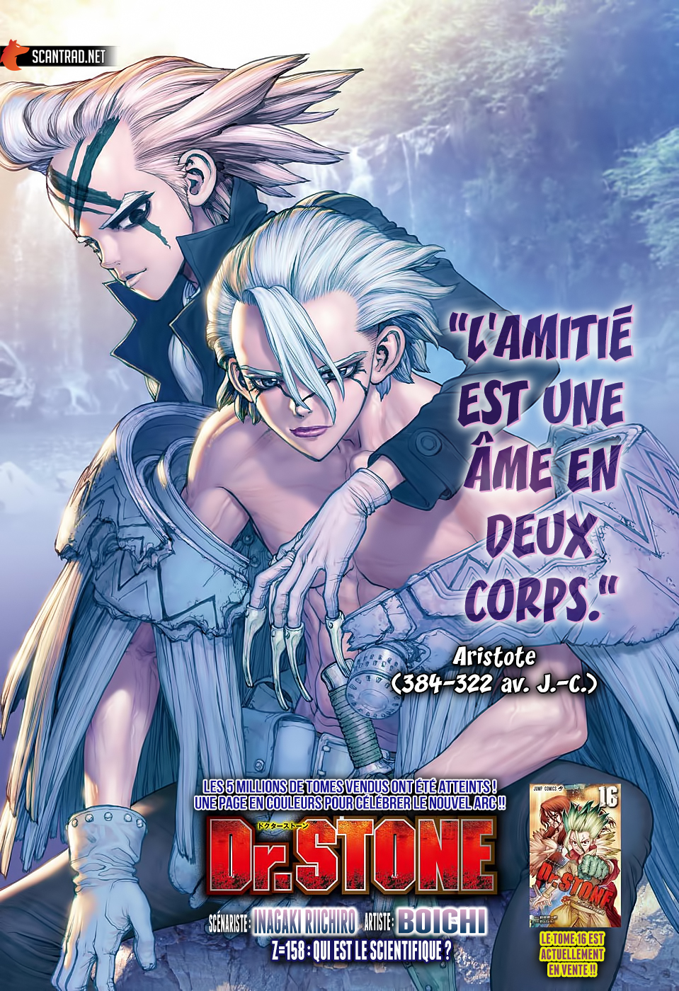 Lecture en ligne Dr Stone 158 page 1