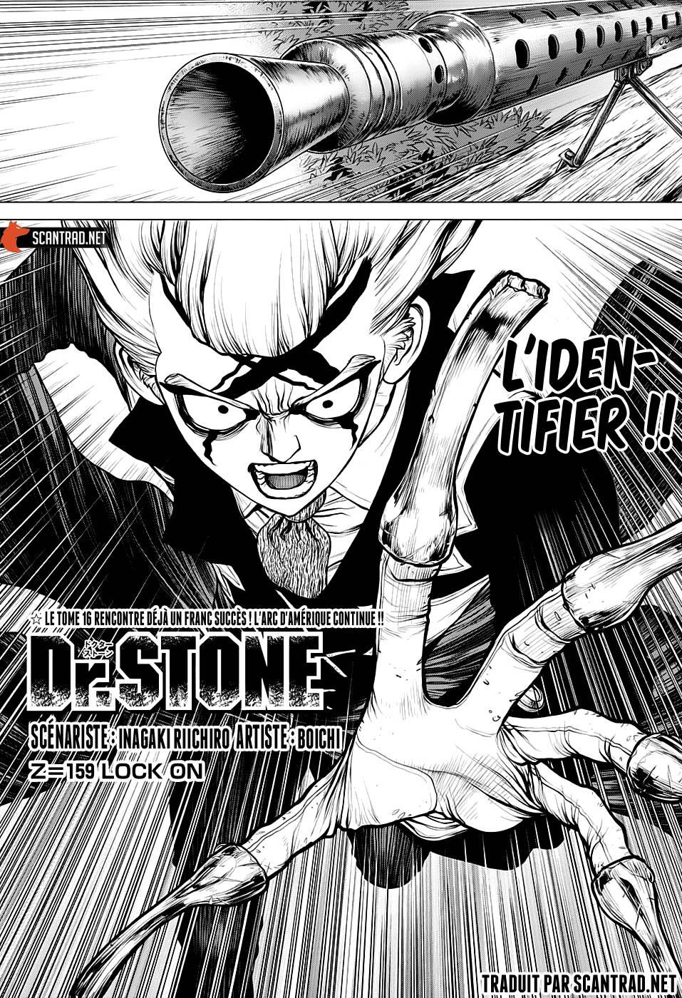 Lecture en ligne Dr Stone 159 page 3