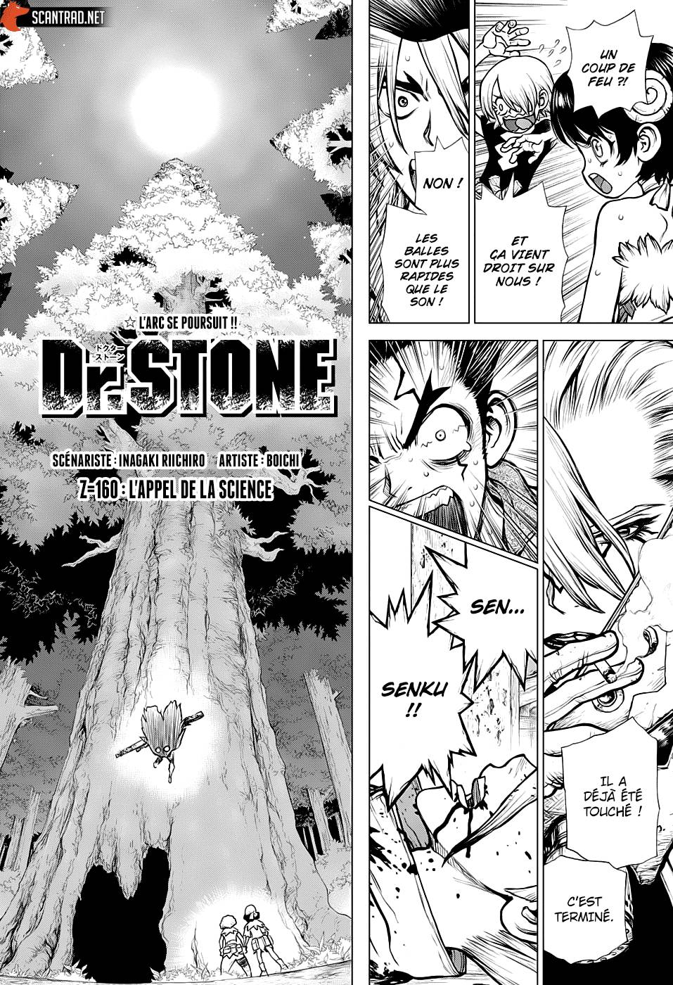 Lecture en ligne Dr Stone 160 page 3