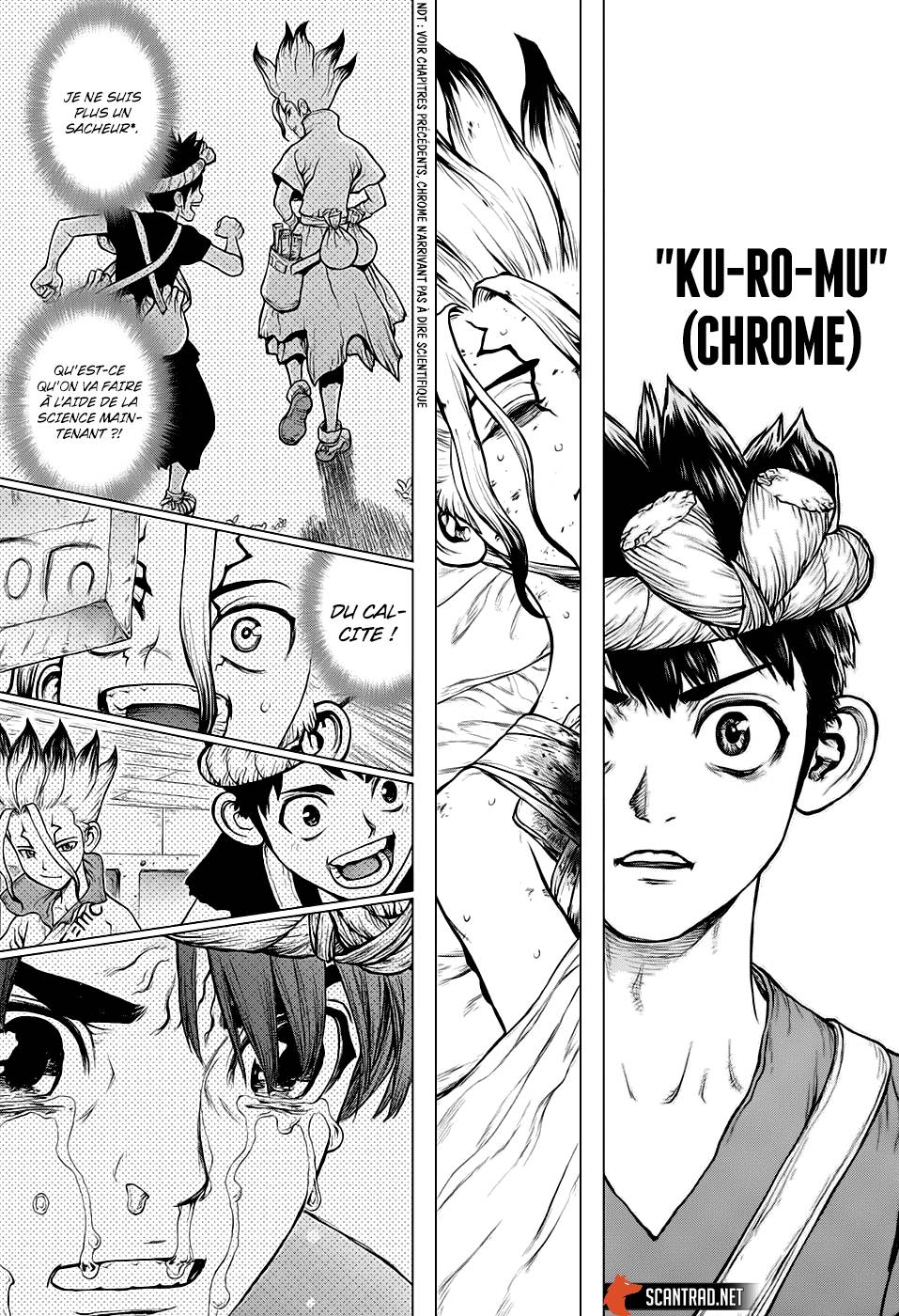 Lecture en ligne Dr Stone 160 page 16