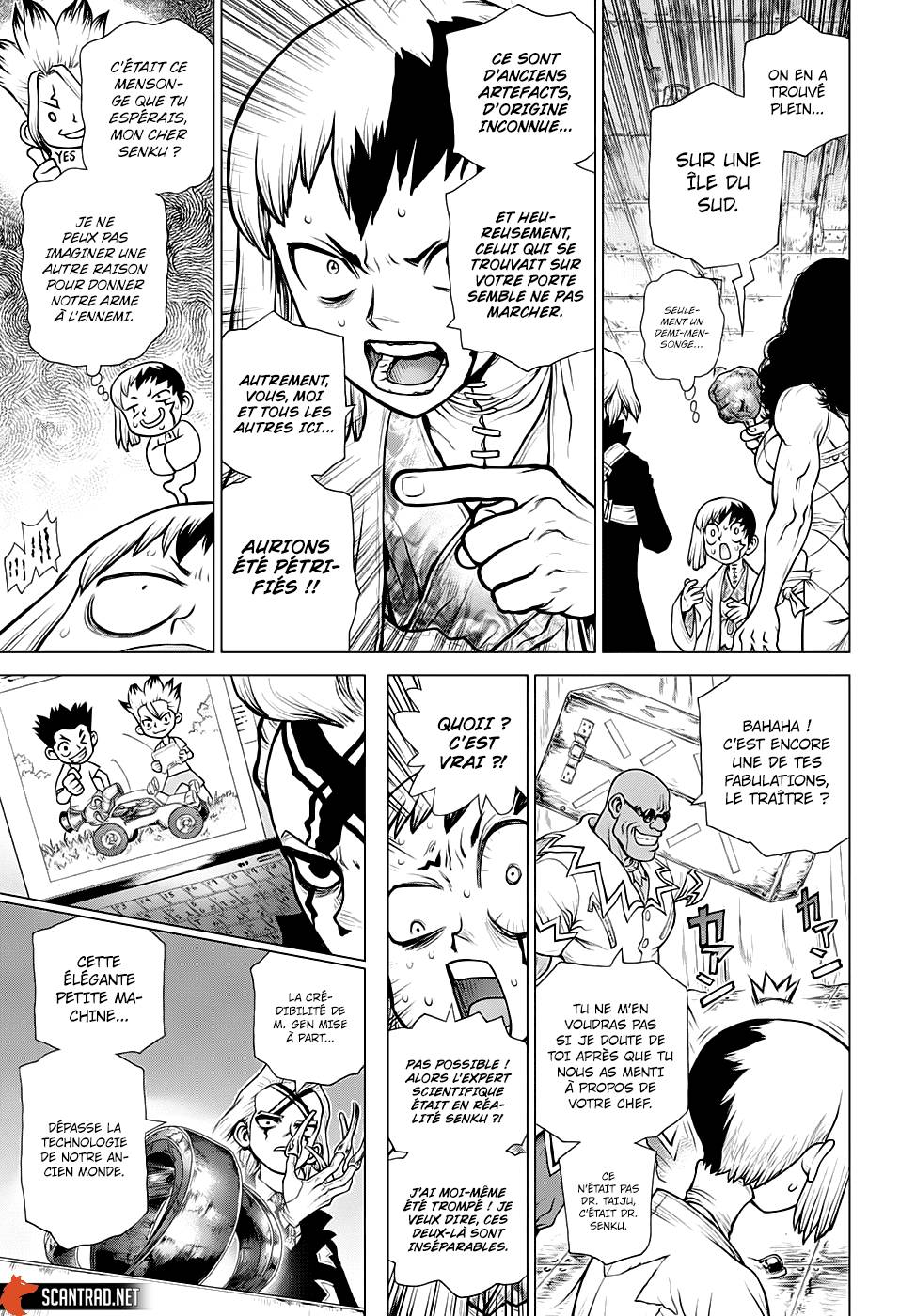 Lecture en ligne Dr Stone 161 page 10