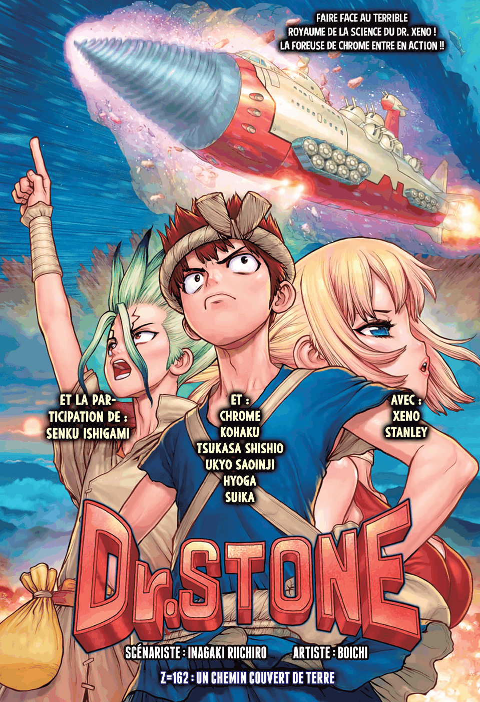 Lecture en ligne Dr Stone 162 page 1