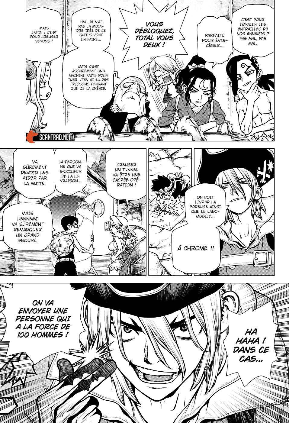 Lecture en ligne Dr Stone 162 page 6