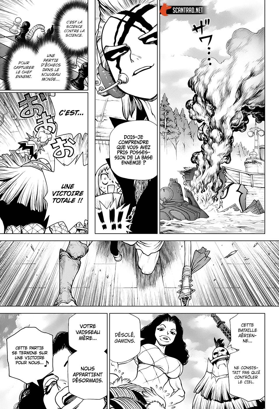 Lecture en ligne Dr Stone 166 page 3