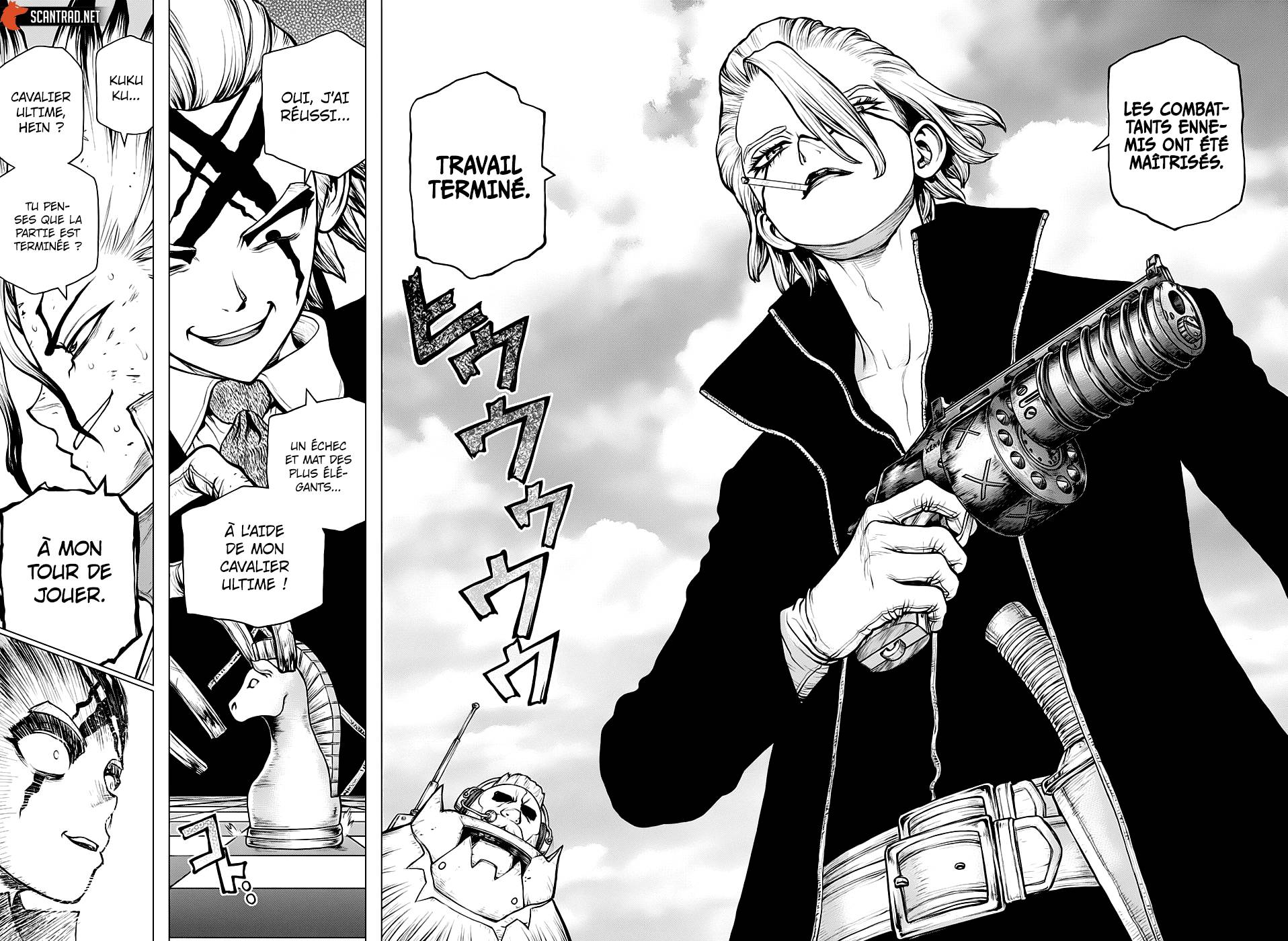 Lecture en ligne Dr Stone 166 page 15