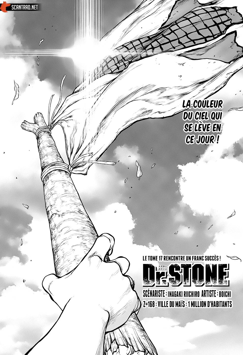 Lecture en ligne Dr Stone 168 page 1