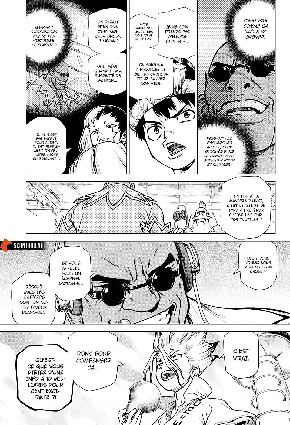 Lecture en ligne Dr Stone 168 page 17