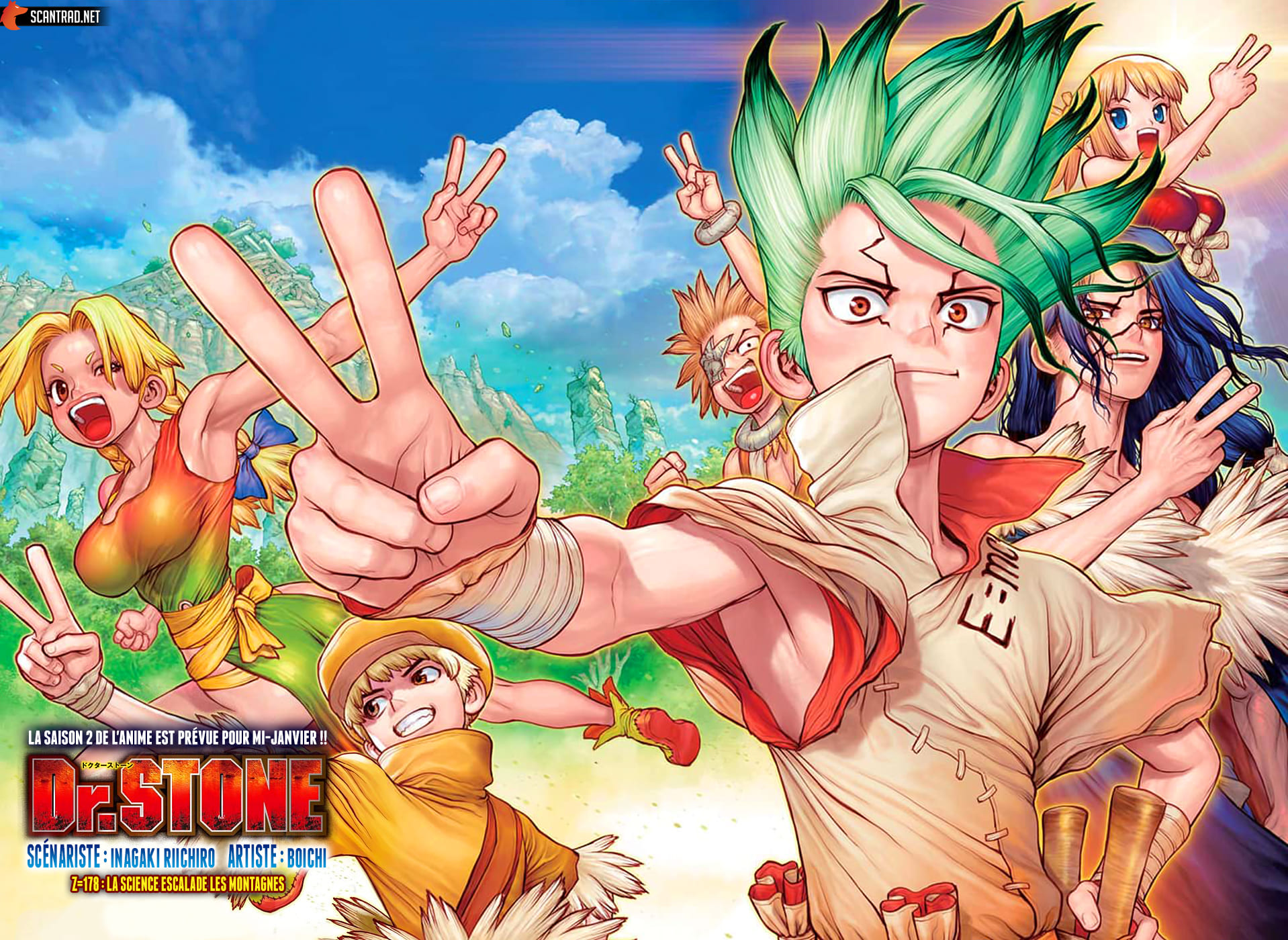 Lecture en ligne Dr Stone 178 page 3