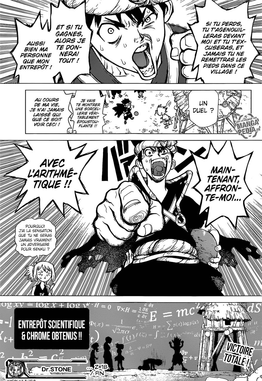 lecture en ligne Dr Stone 18 page 19