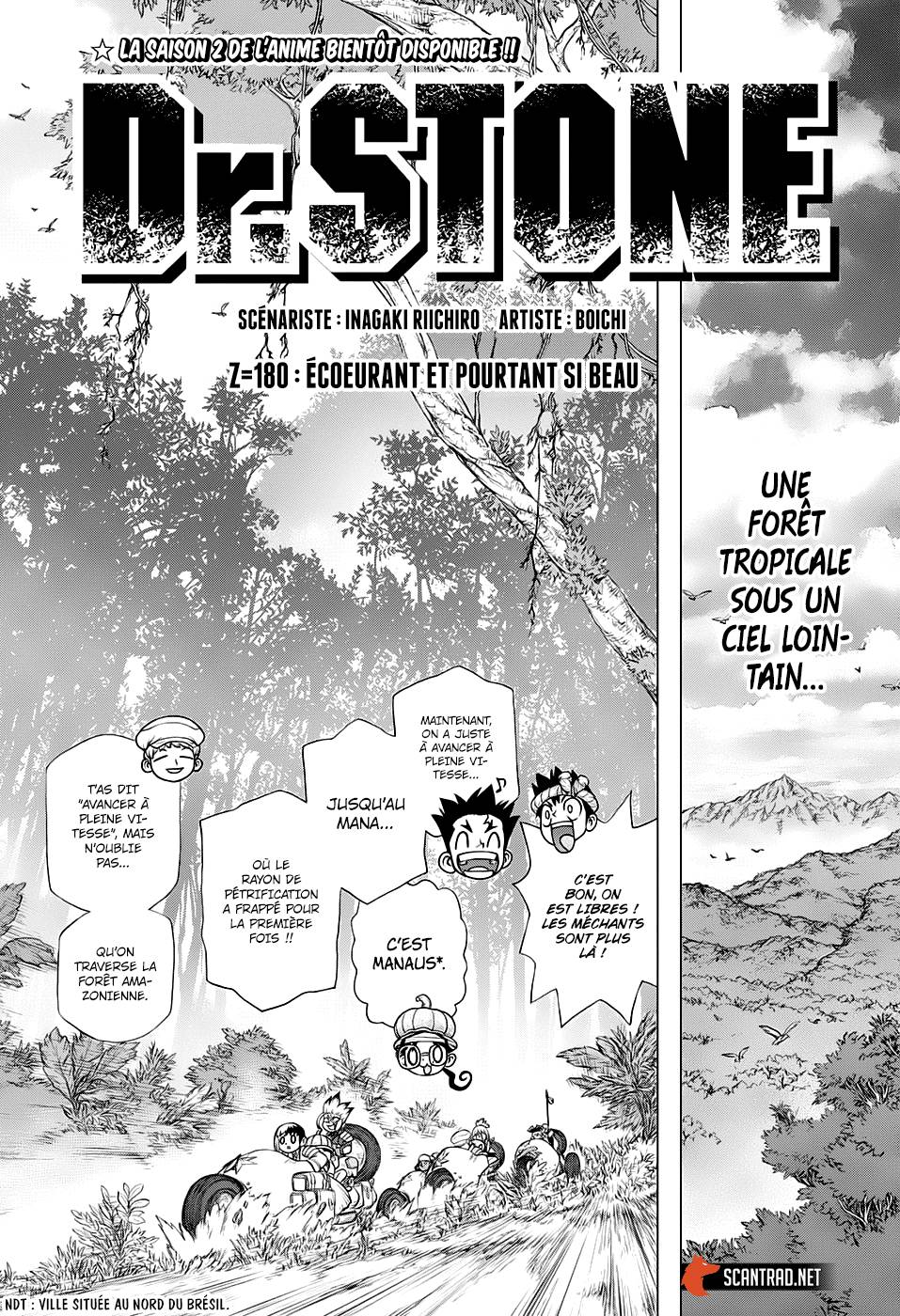 Lecture en ligne Dr Stone 180 page 4