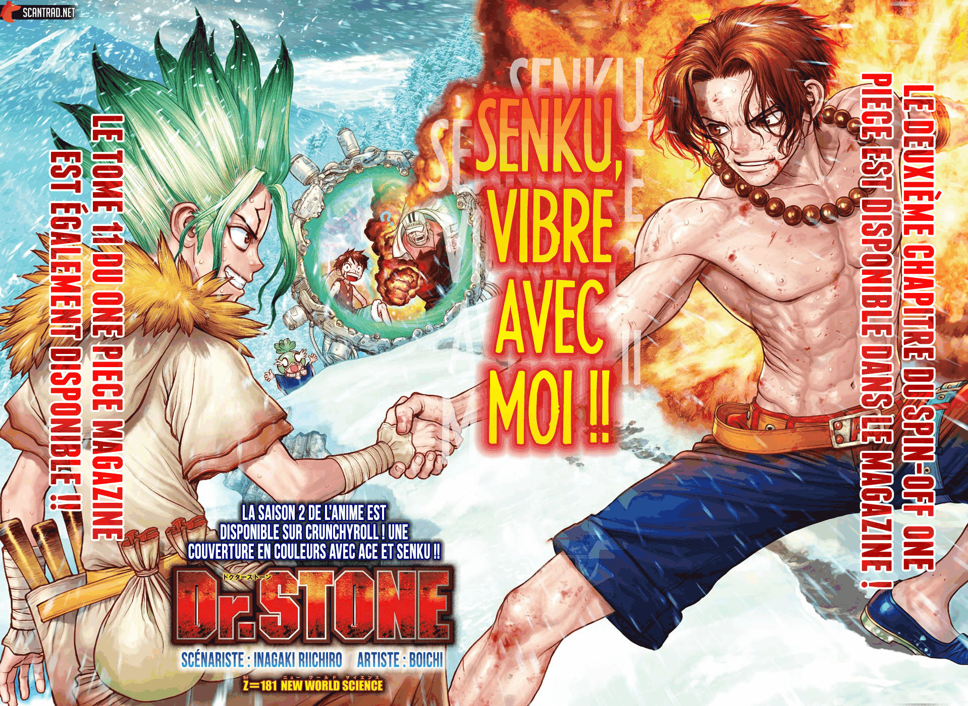Lecture en ligne Dr Stone 181 page 4