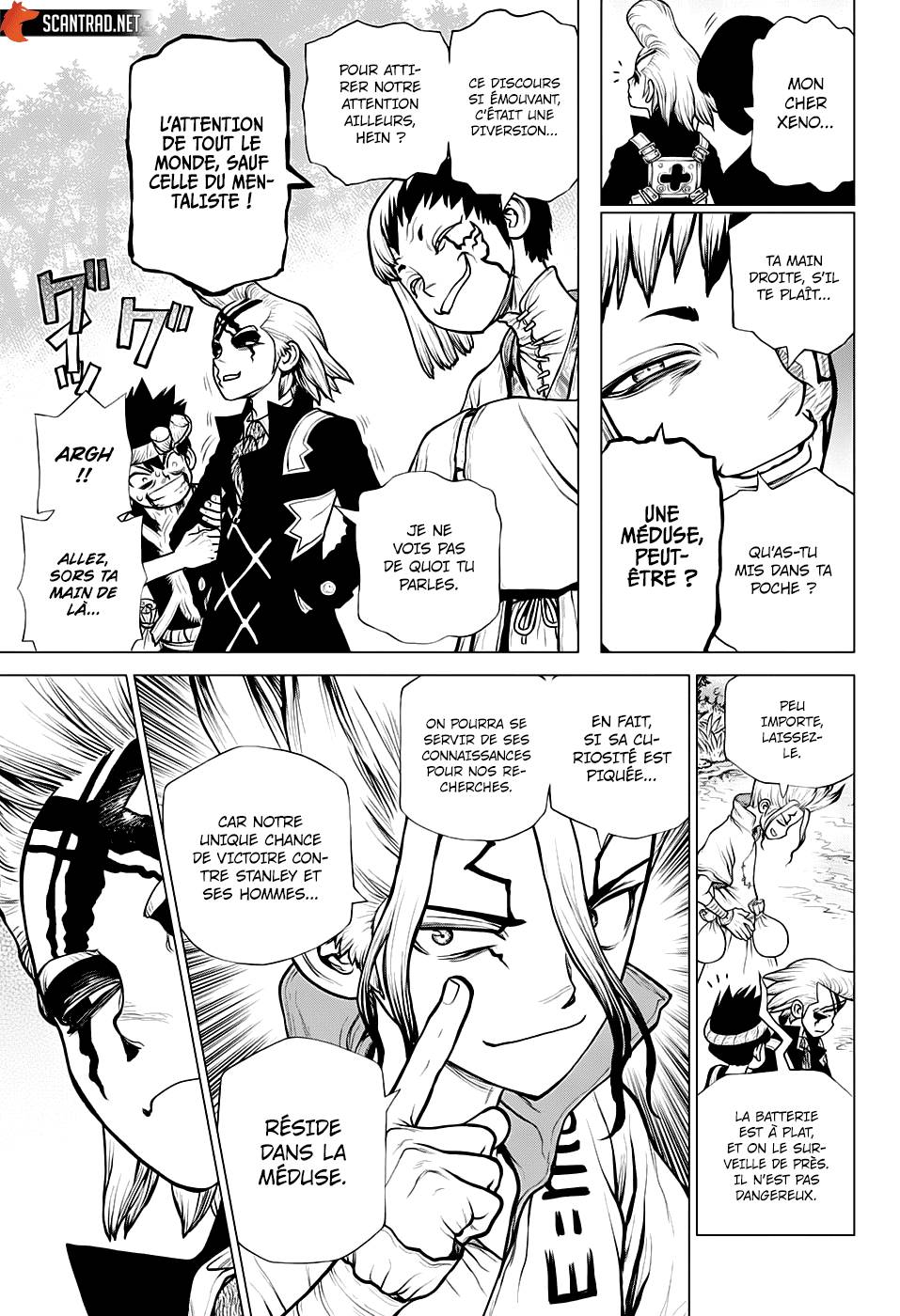 Lecture en ligne Dr Stone 181 page 9