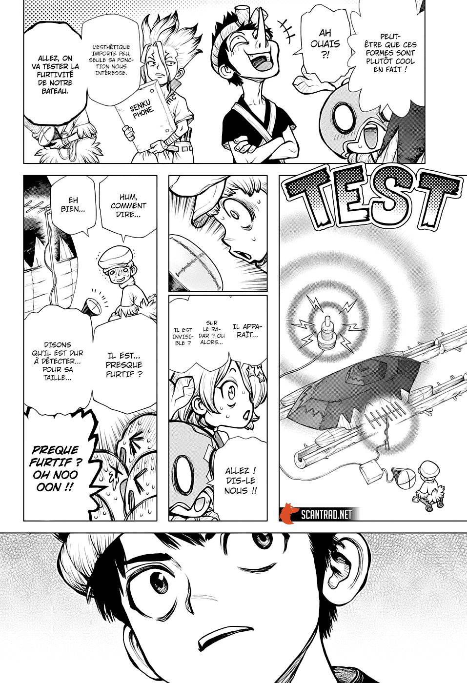 Lecture en ligne Dr Stone 181 page 16