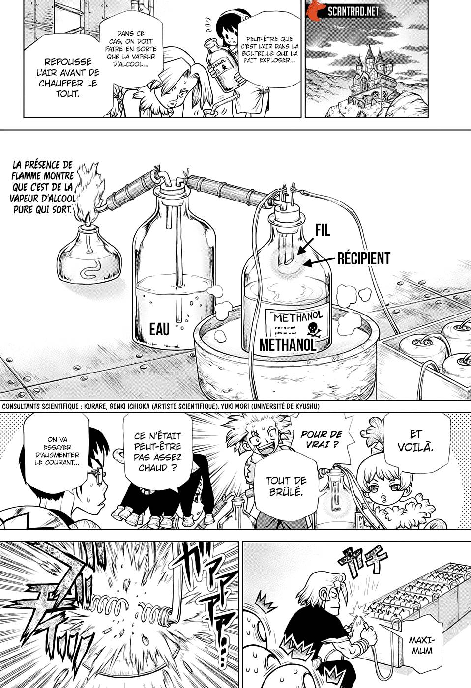 Lecture en ligne Dr Stone 182 page 15