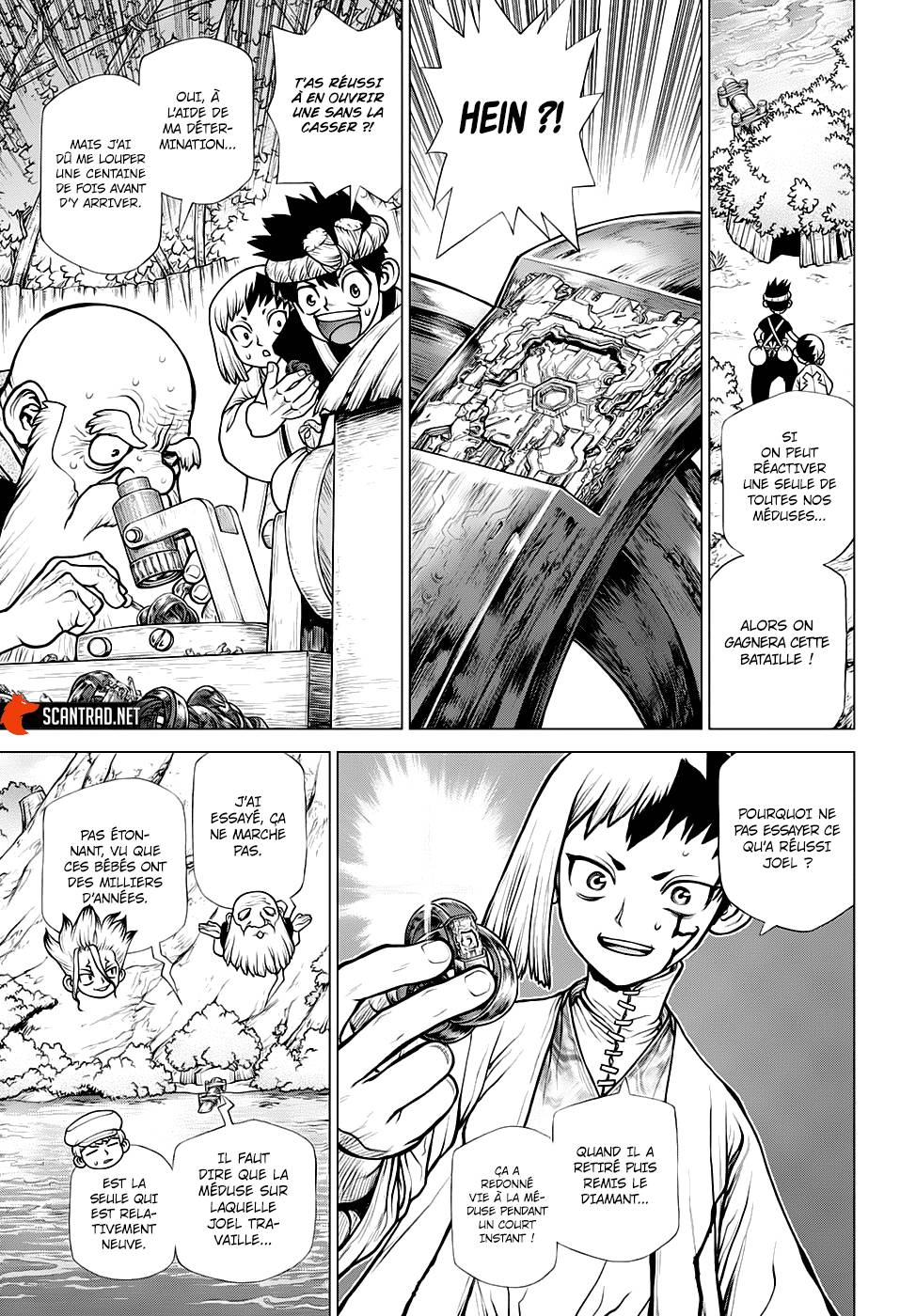 Lecture en ligne Dr Stone 185 page 4