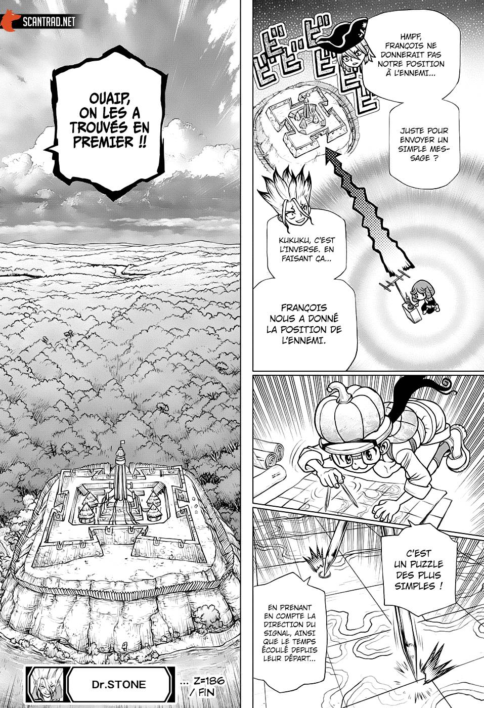 Lecture en ligne Dr Stone 186 page 17