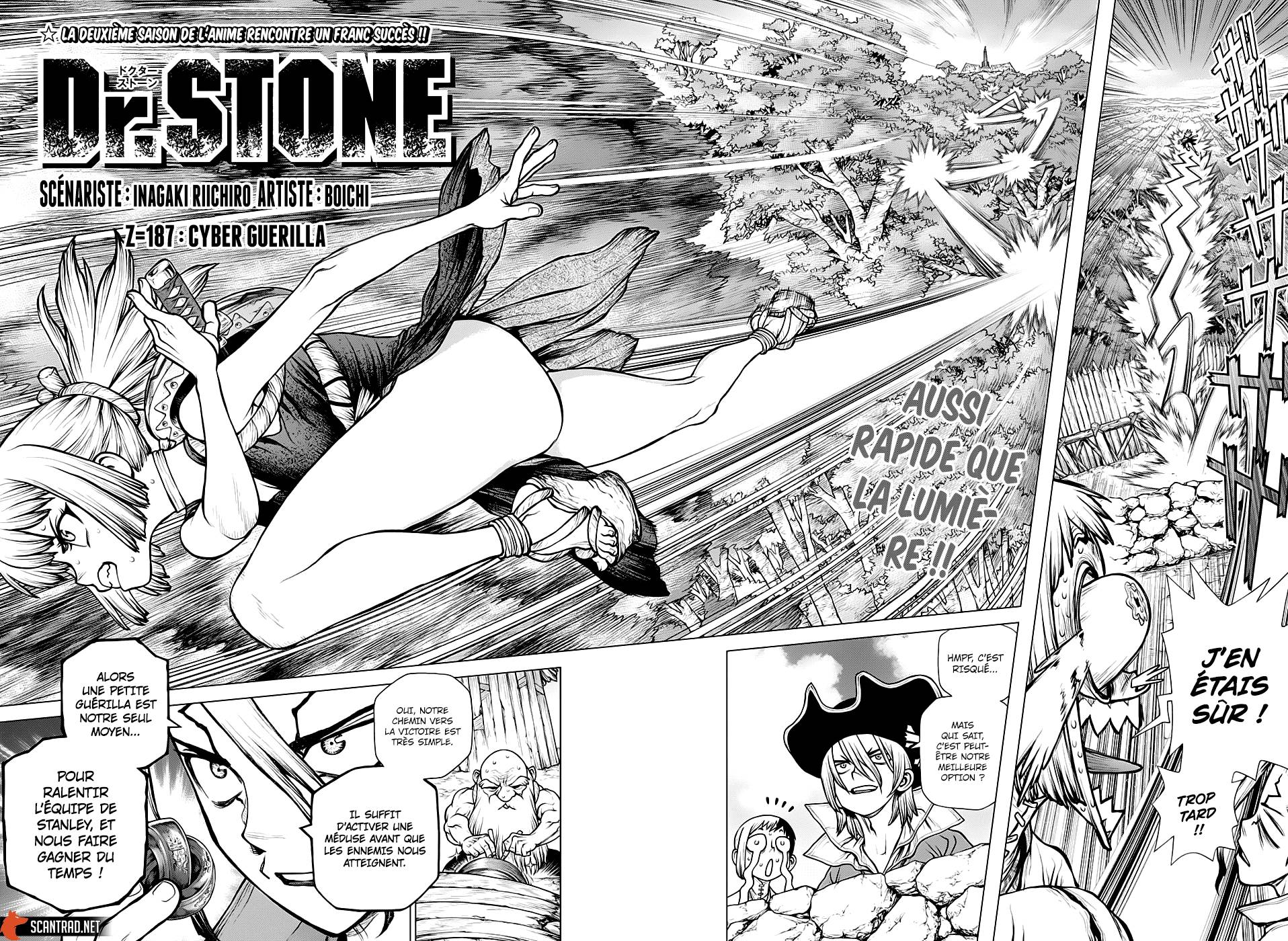 Lecture en ligne Dr Stone 187 page 3