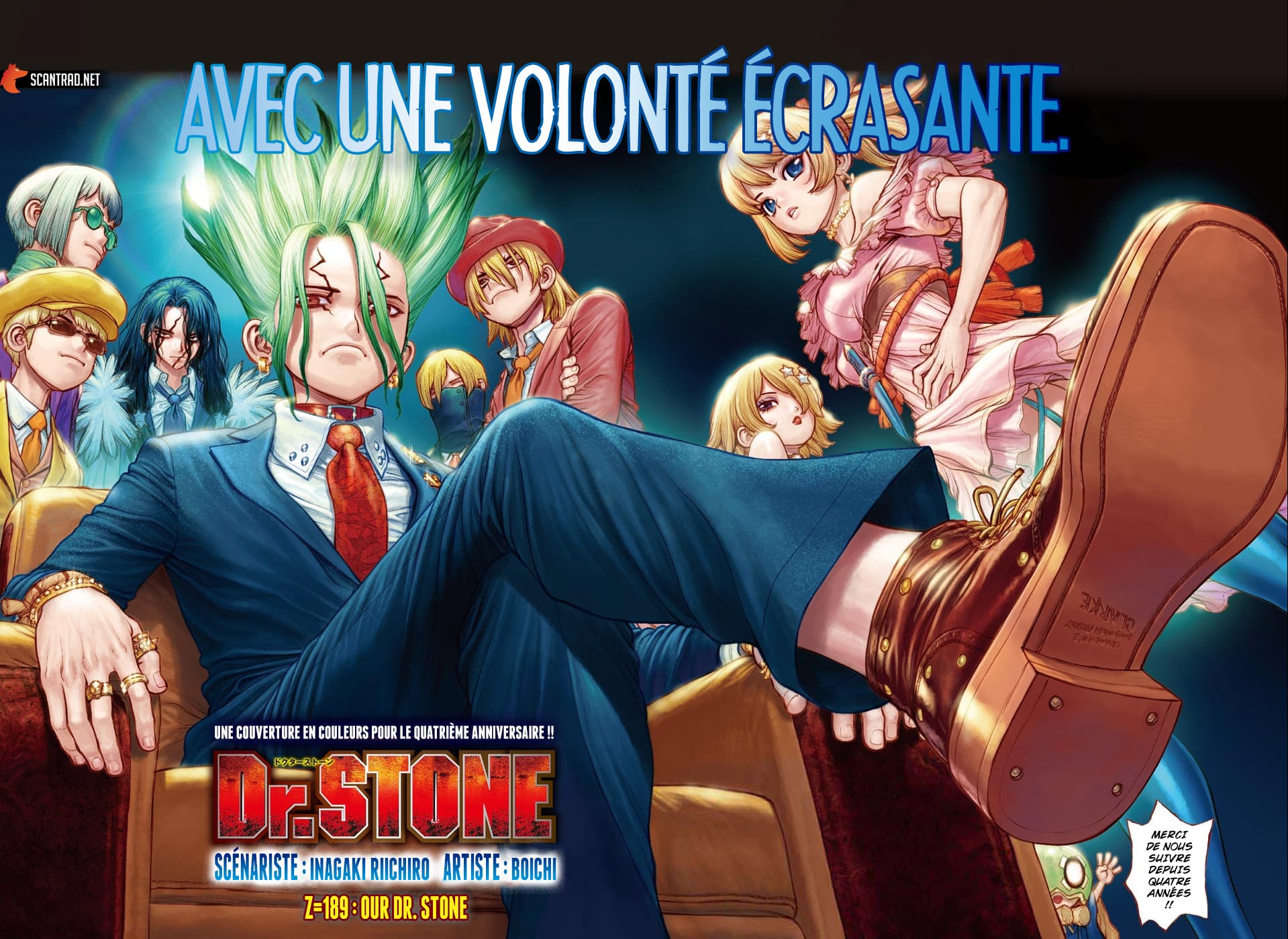 Lecture en ligne Dr Stone 189 page 4