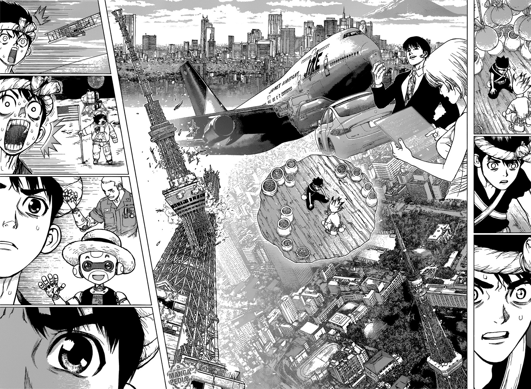 Lecture en ligne Dr Stone 19 page 13