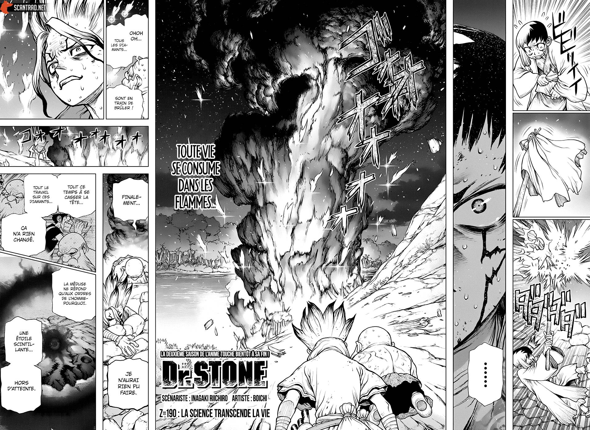 Lecture en ligne Dr Stone 190 page 3