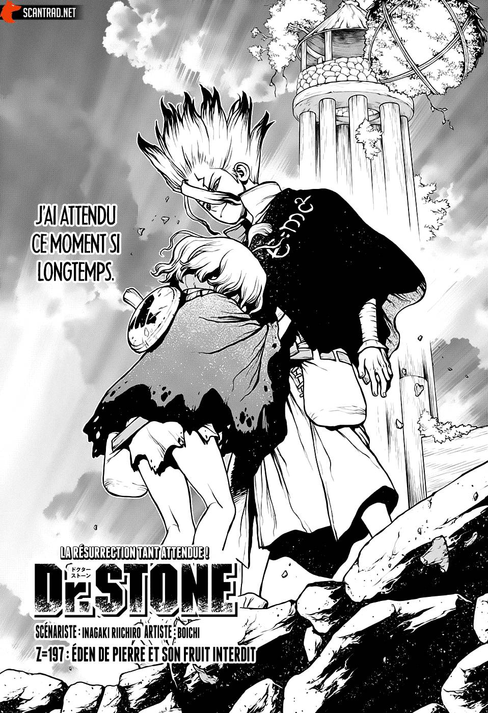 Lecture en ligne Dr Stone 197 page 1