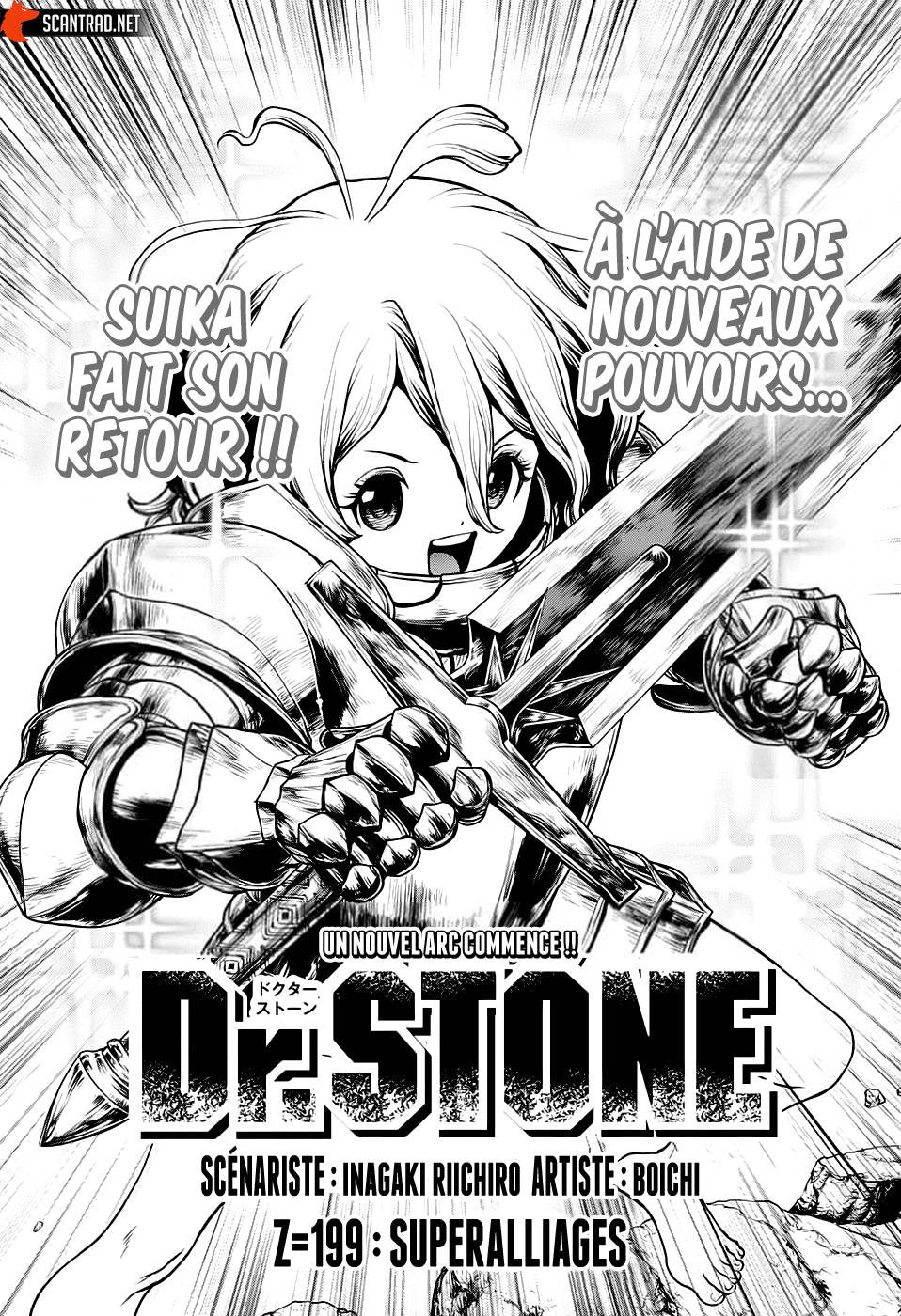 Lecture en ligne Dr Stone 199 page 1