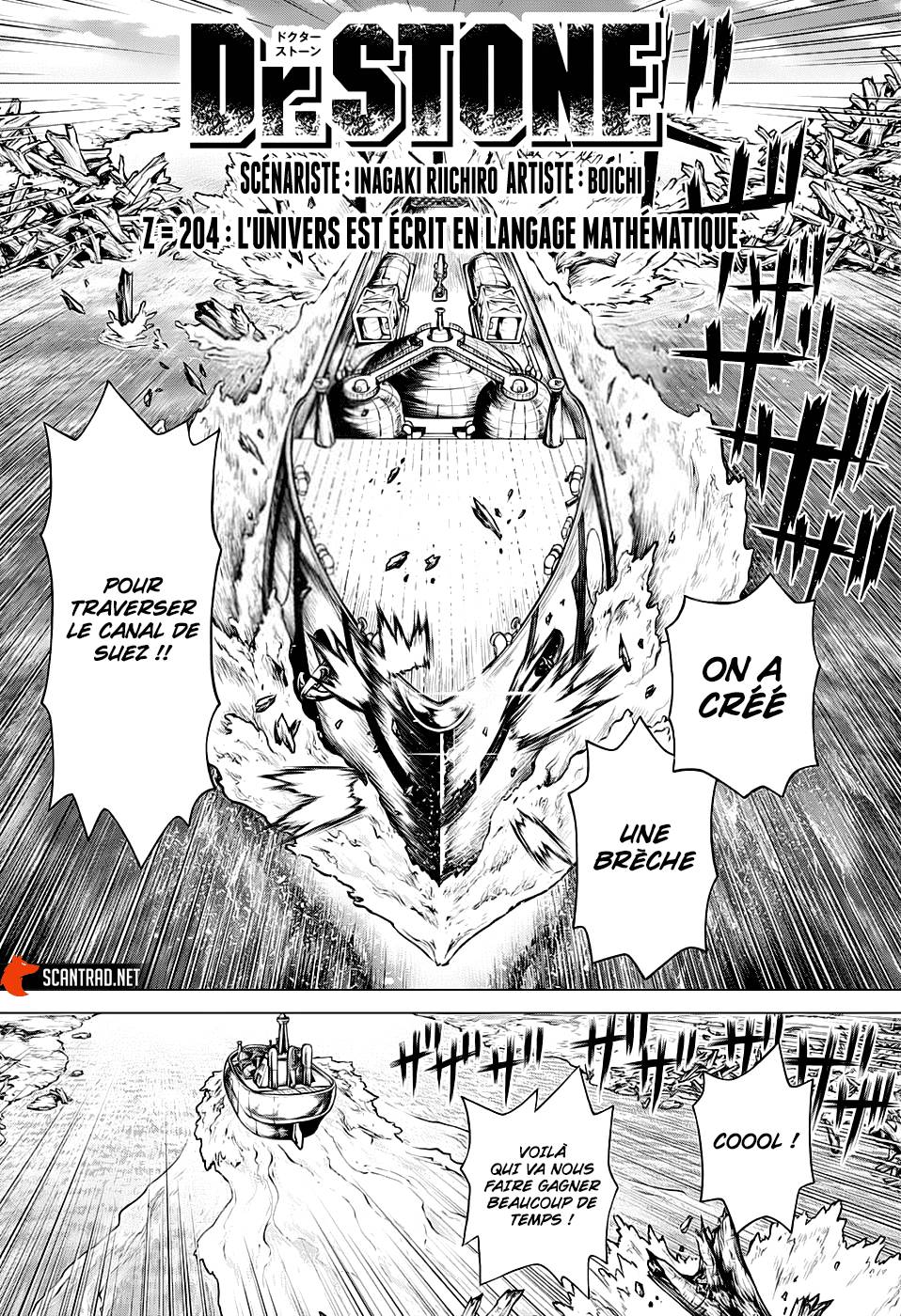 Lecture en ligne Dr Stone 204 page 3