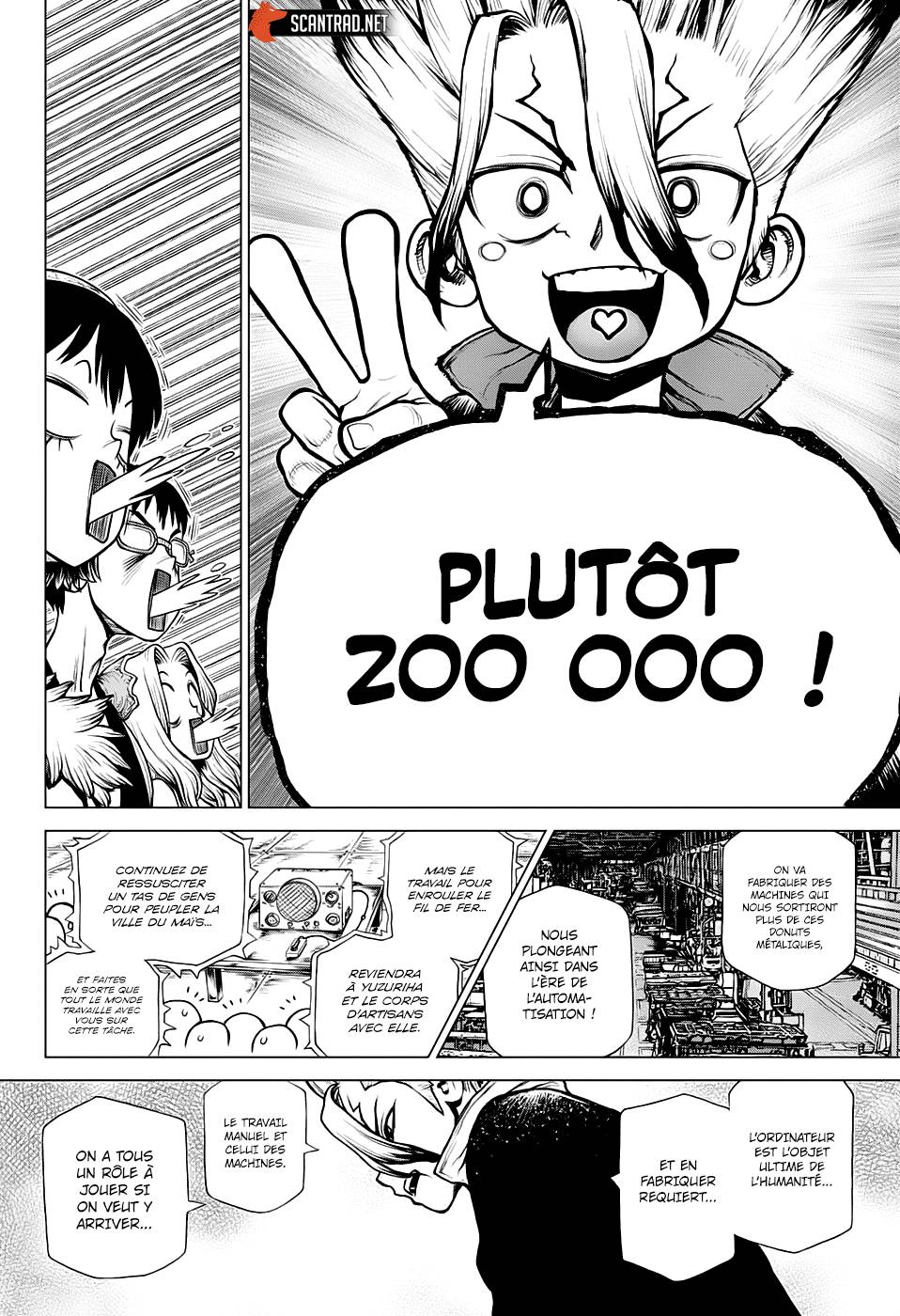 Lecture en ligne Dr Stone 206 page 19