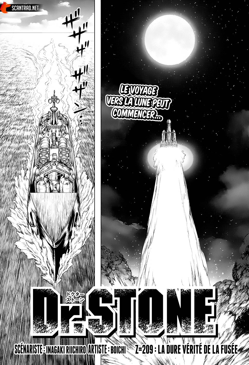 Lecture en ligne Dr Stone 209 page 3