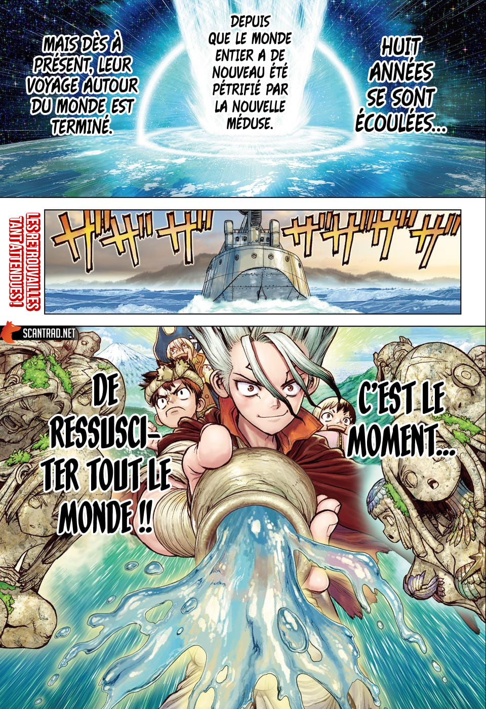 Lecture en ligne Dr Stone 212 page 1