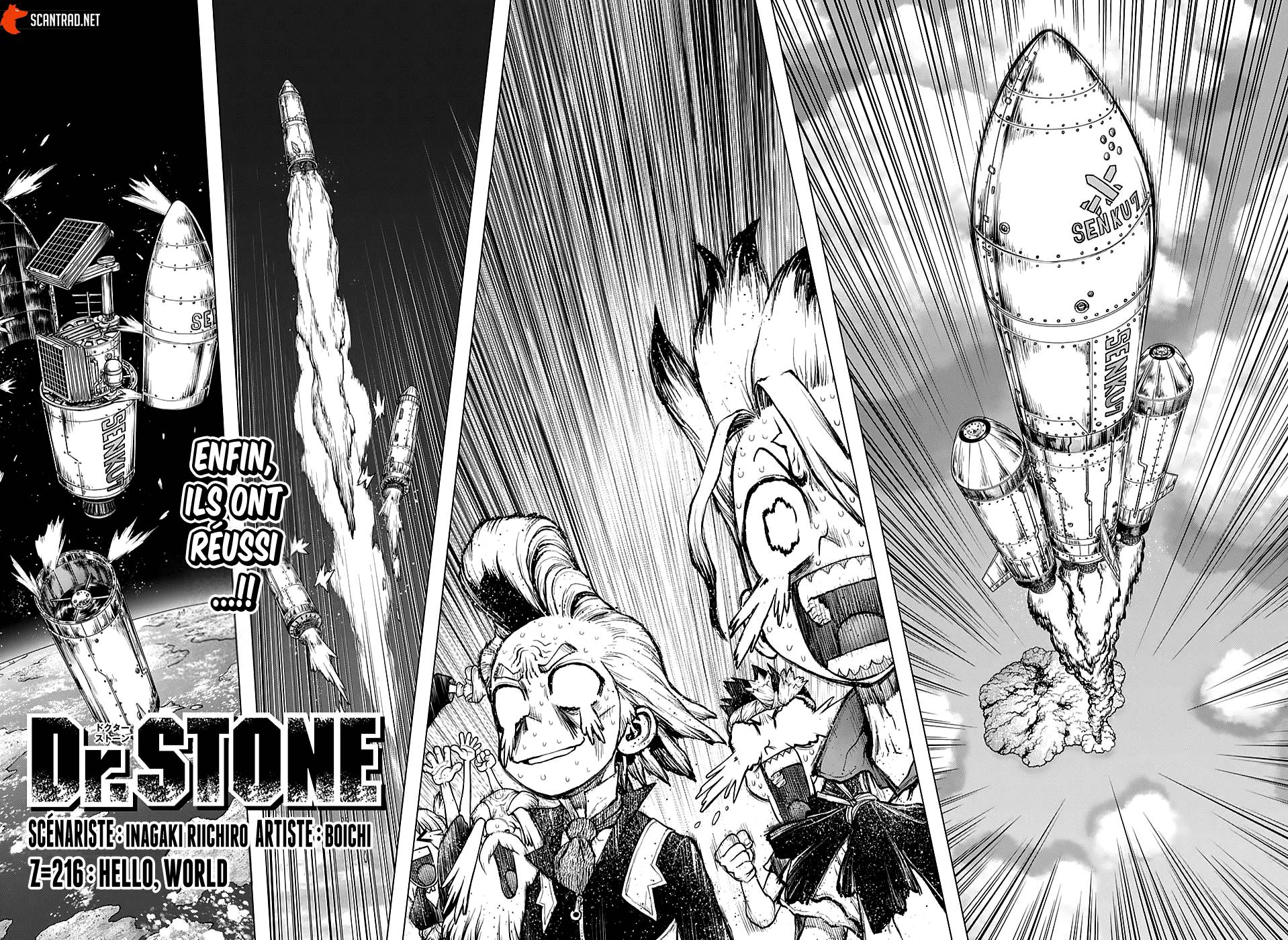 Lecture en ligne Dr Stone 216 page 5