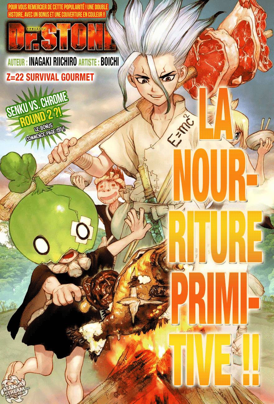 Lecture en ligne Dr Stone 22 page 1