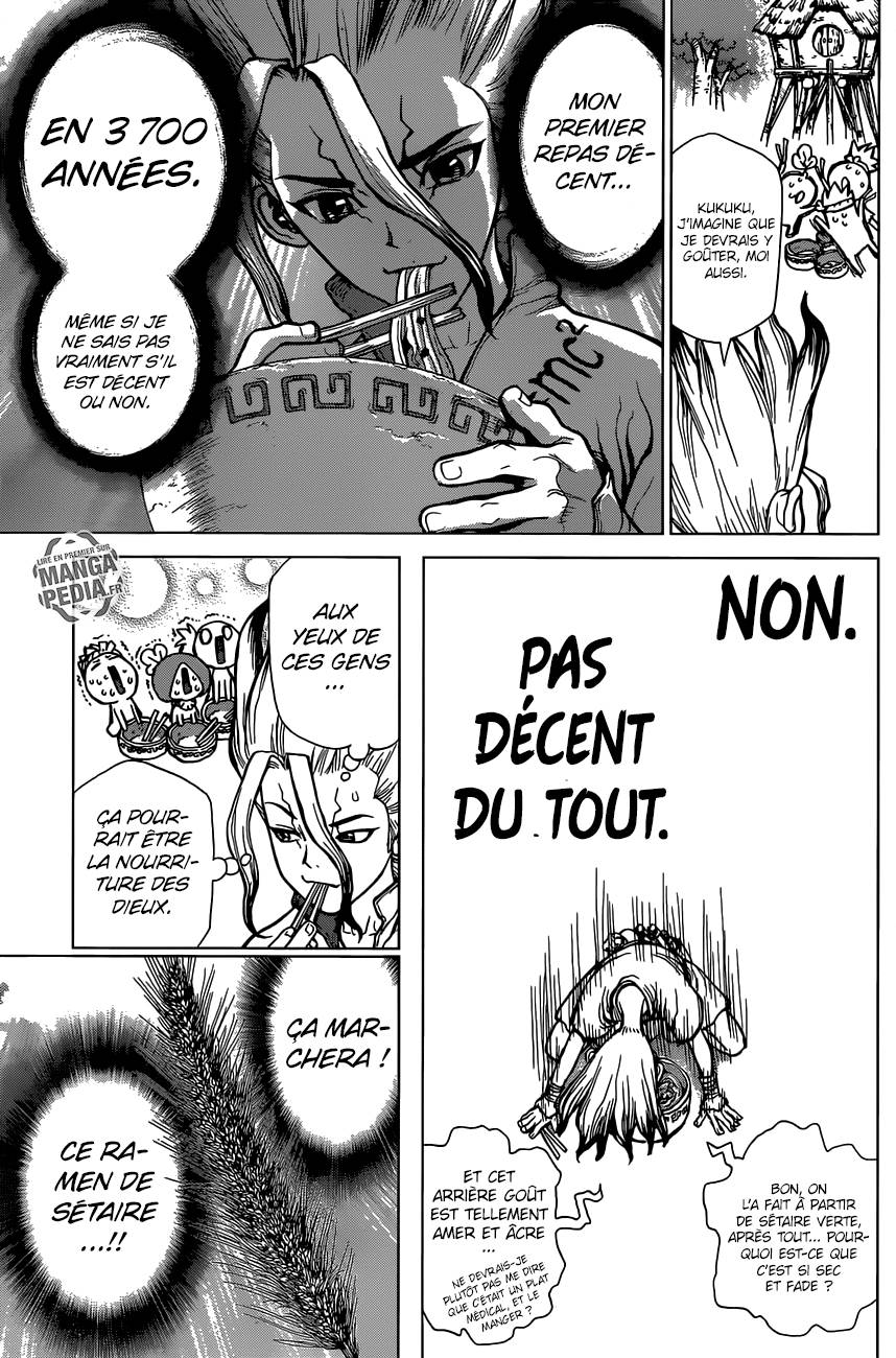Lecture en ligne Dr Stone 22 page 18