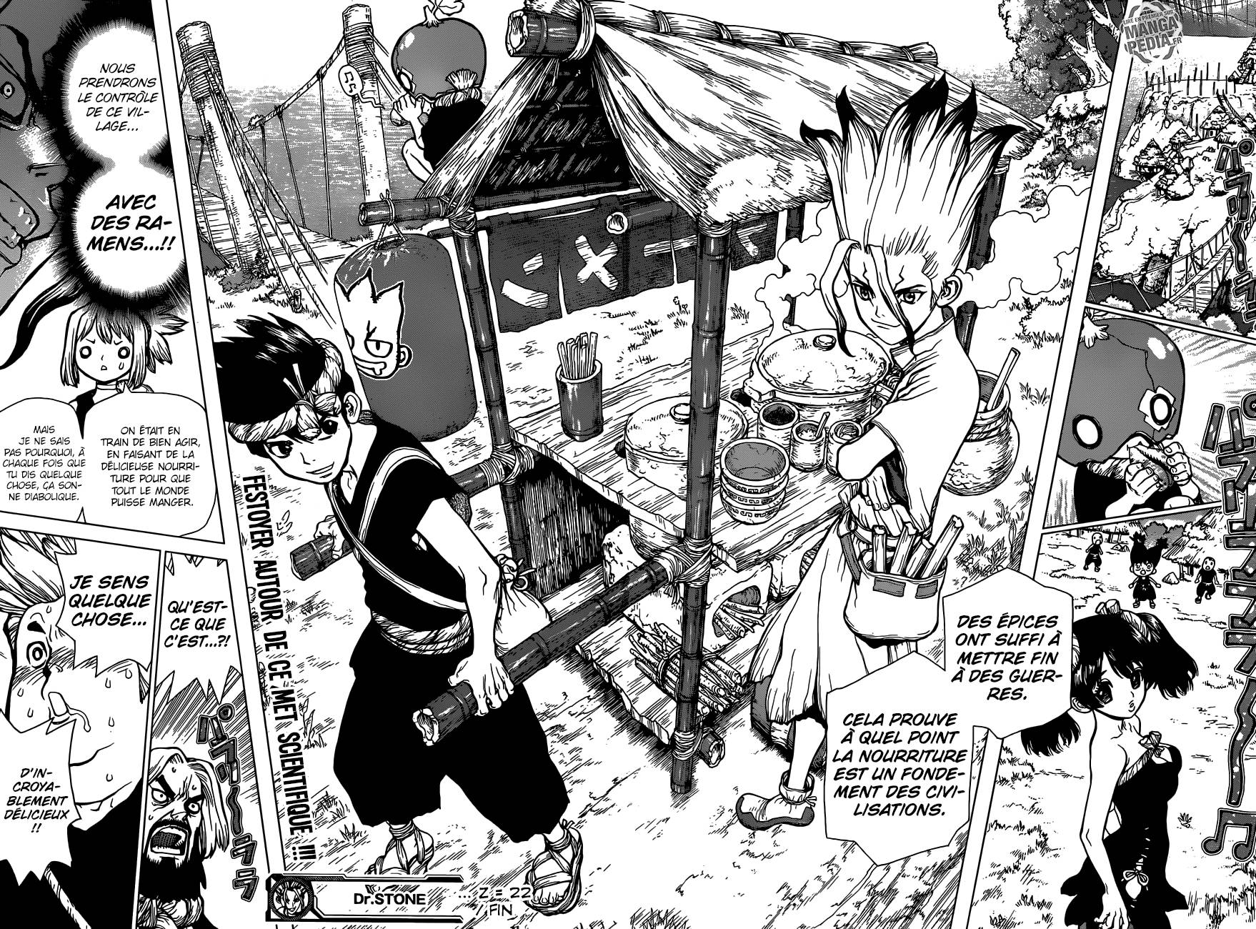 Lecture en ligne Dr Stone 22 page 19