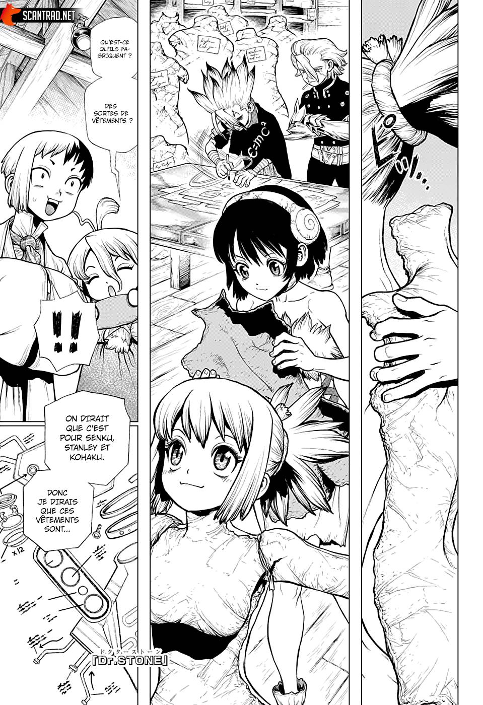 Lecture en ligne Dr Stone 222 page 1