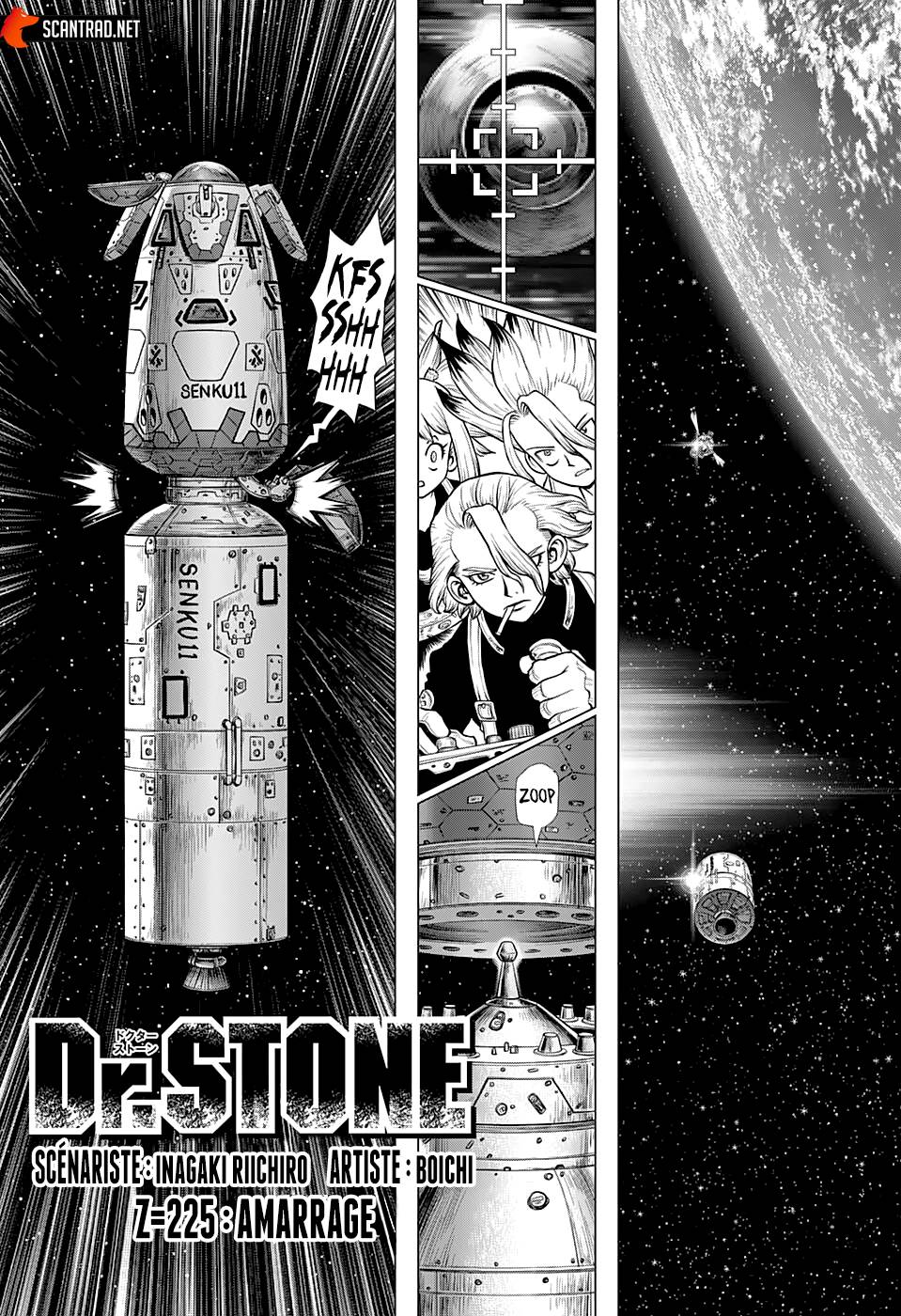 Lecture en ligne Dr Stone 225 page 1