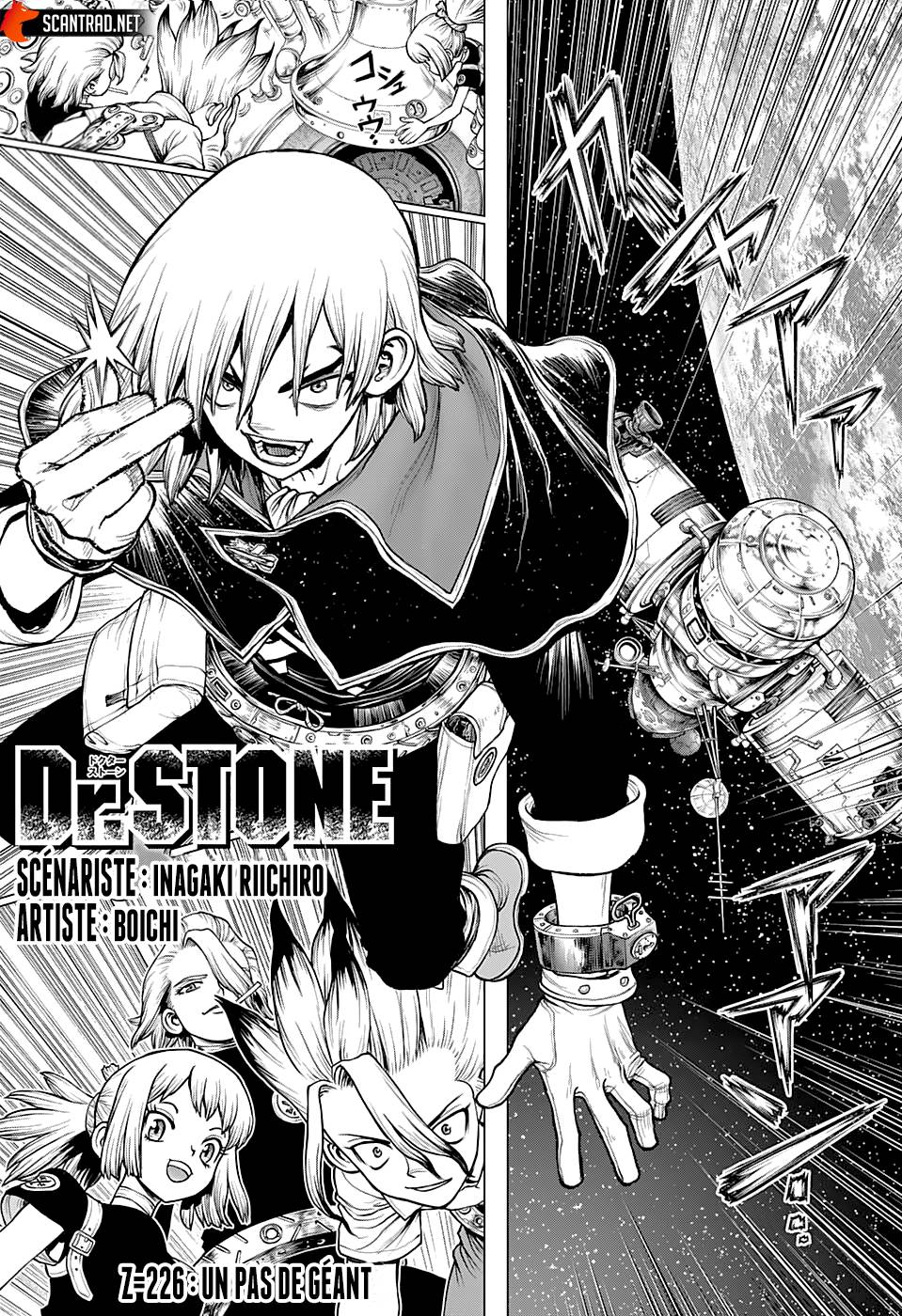 Lecture en ligne Dr Stone 226 page 1